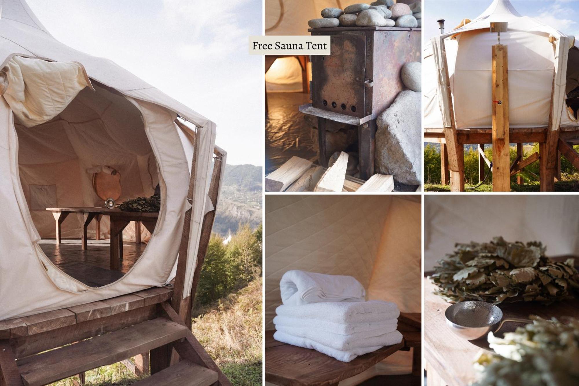 Glamping Tago Hotel Khulo Bagian luar foto